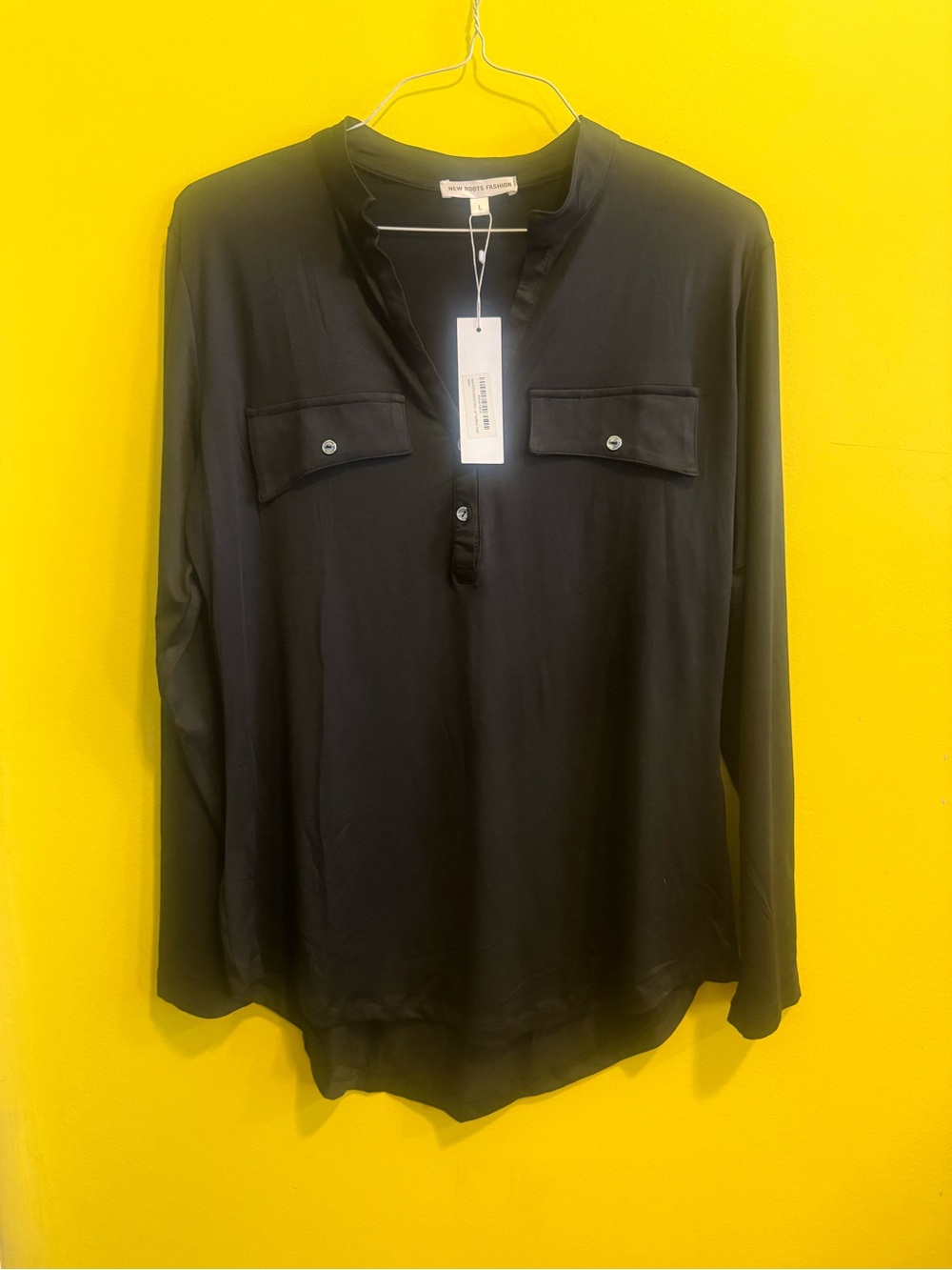 Women’s Black Lightweight Blouse